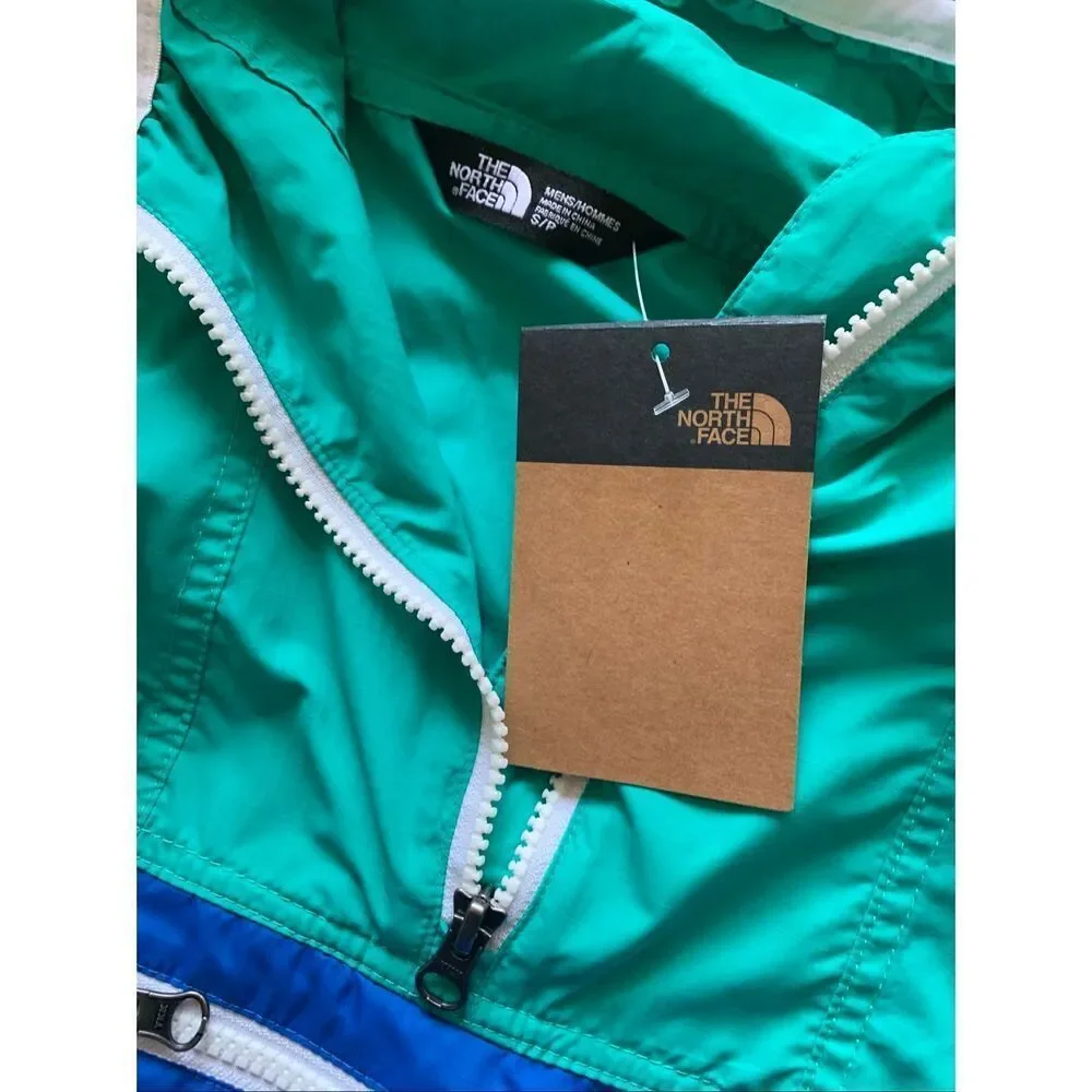 NEW NWT THE NORTH FACE crew run wind breaker anorak Coat Jacket Men's sz S